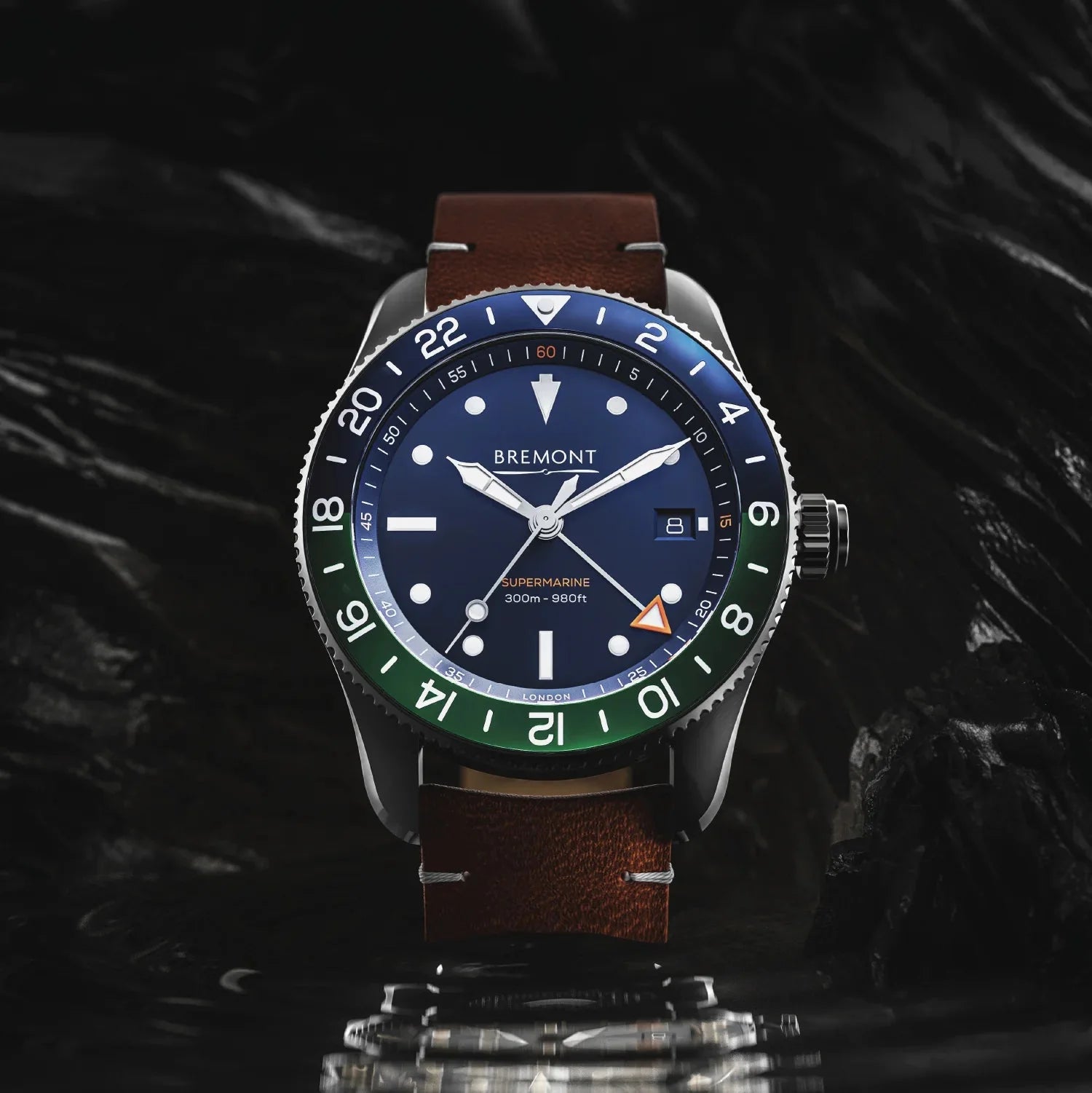 Bremont Watch Company Watches | Mens | Supermarine S302 (BLGN Leather)