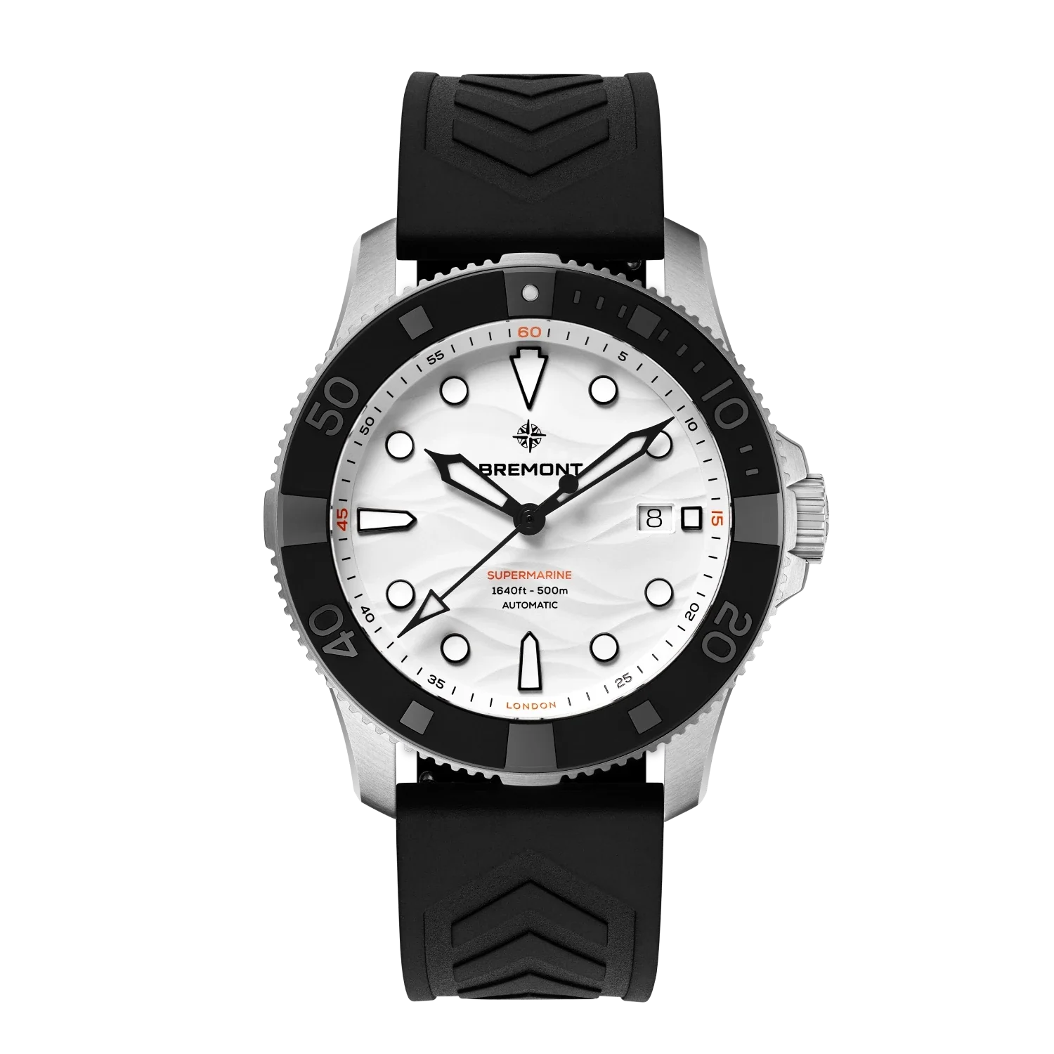 Bremont Watch Company Watches | Mens | Supermarine Supermarine 500m  - White Dial, NATO Strap