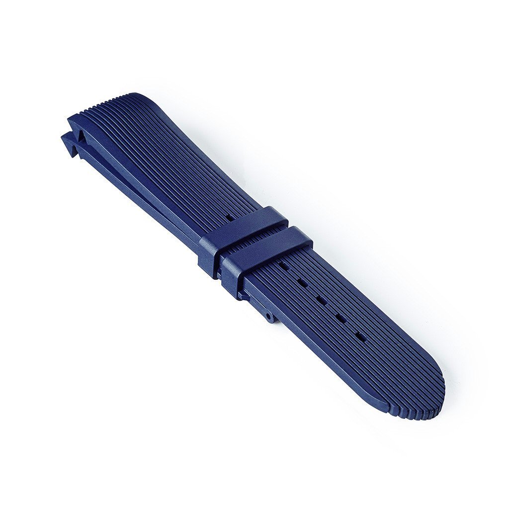 Bremont Chronometers Straps Mens Integrated Rubber Strap Blue