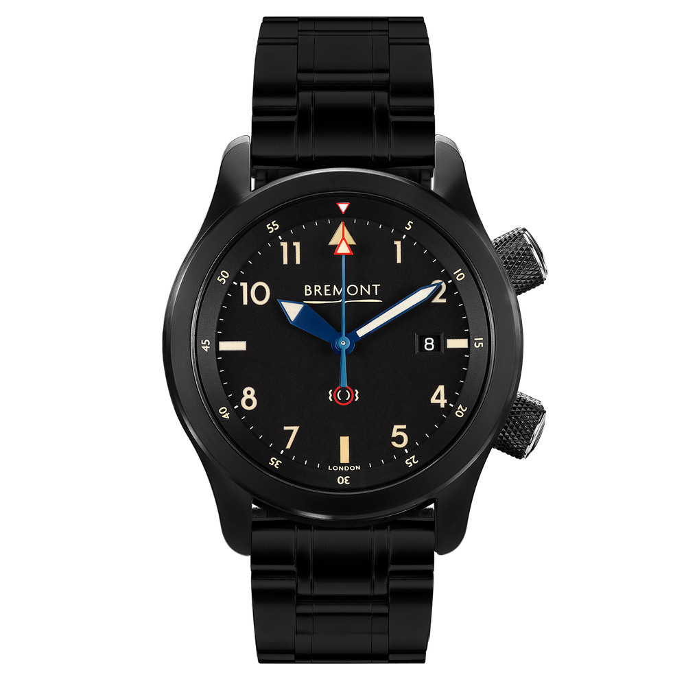 U-2/51-JET Black Pilot's Watch Bracelet