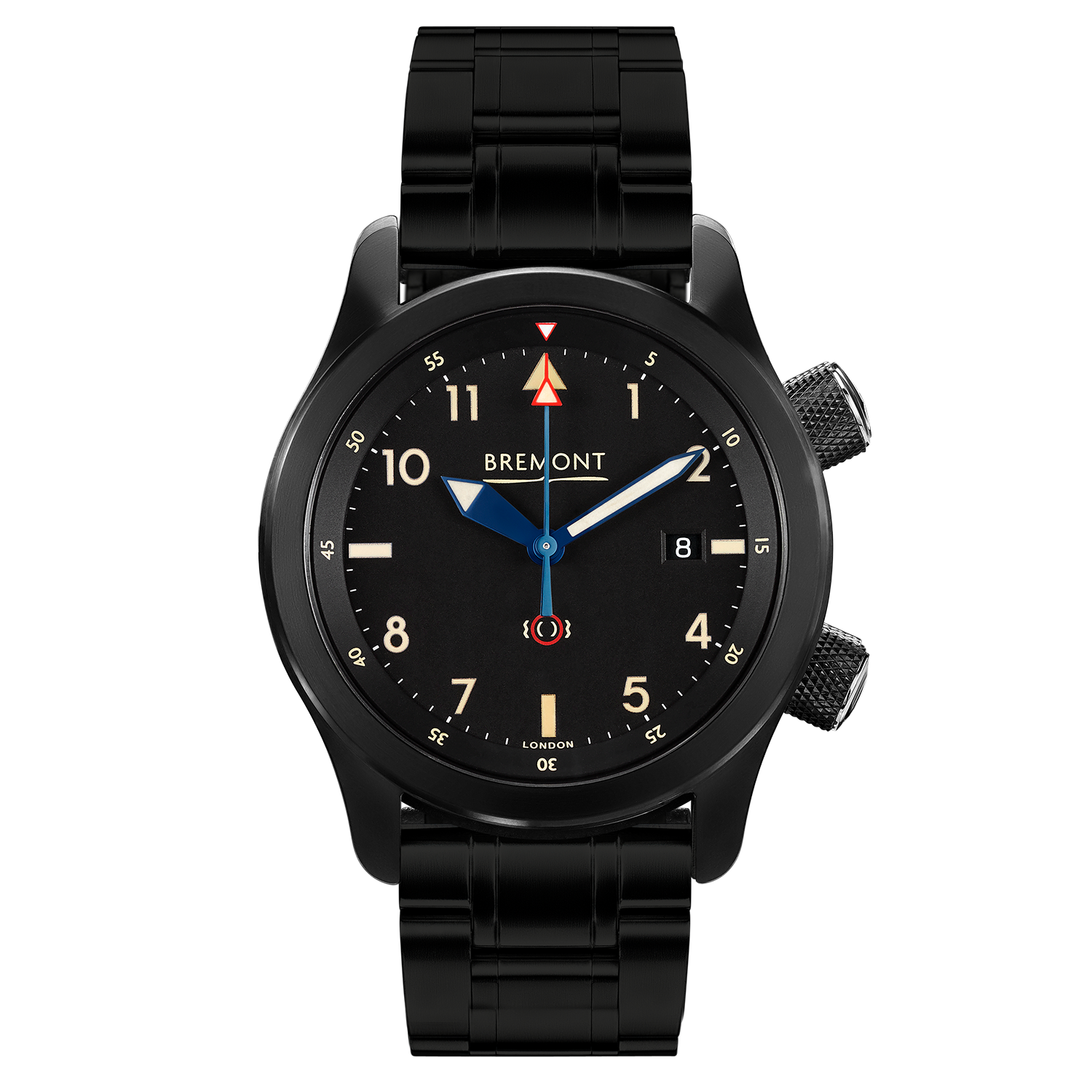 U-2/51-JET Black Pilot's Watch Bracelet
