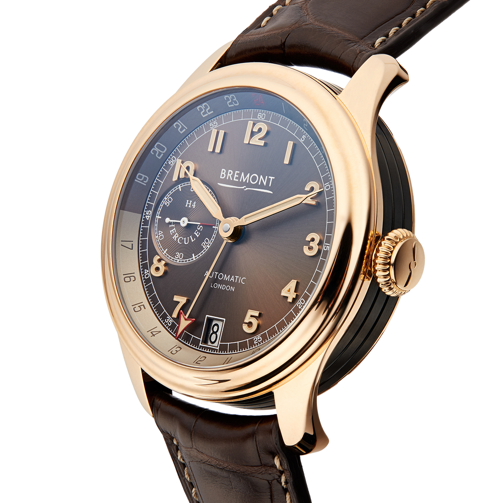 Howard Hughes H-4 Hercules Rose Gold Aviation Watch