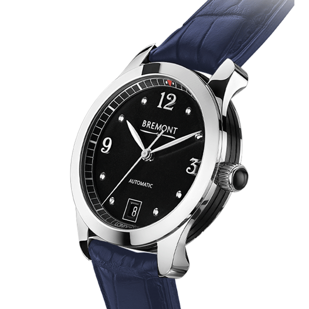 Solo 34 Ladies Watch Alligator Blue