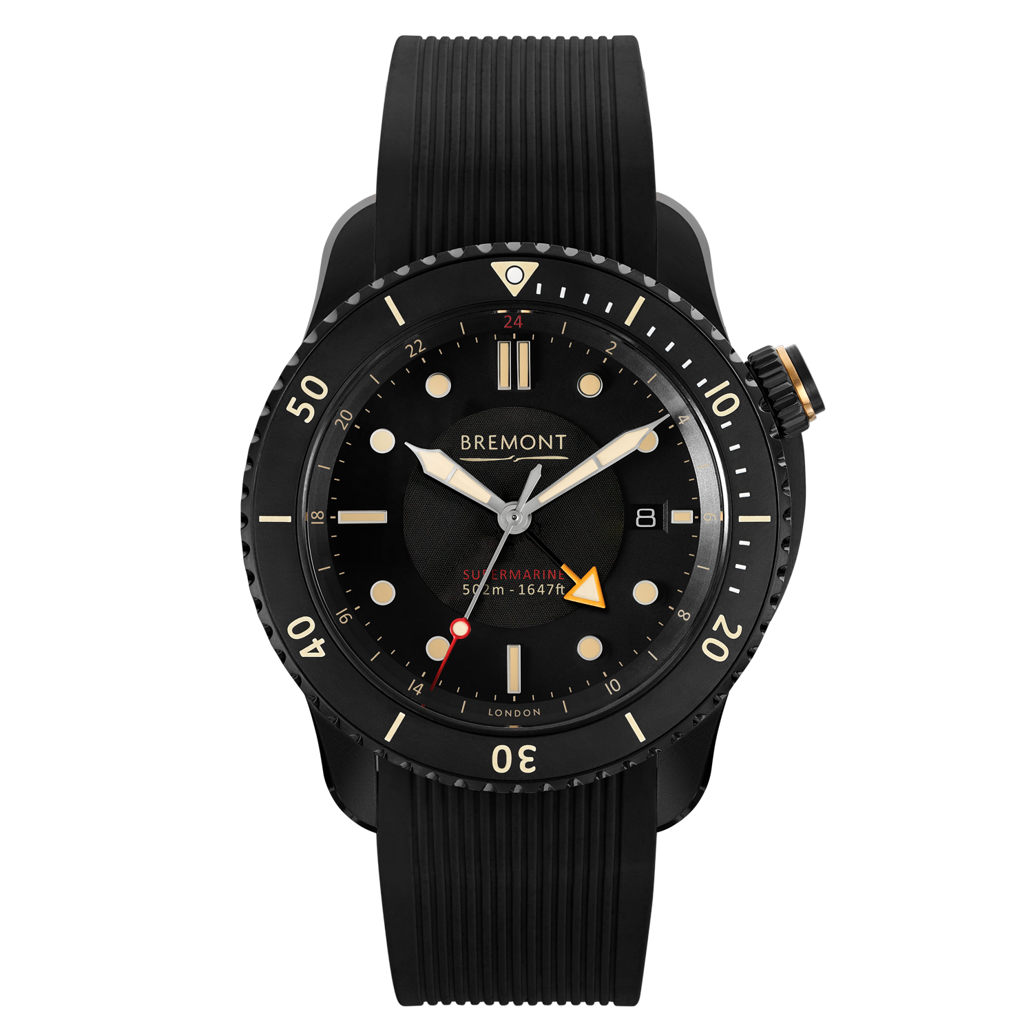 Supermarine S502 Jet DLC Diving Watch
