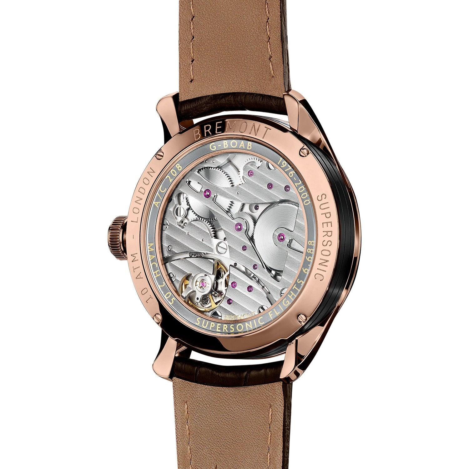 Supersonic Rose Gold Concorde British Airways Chronometer