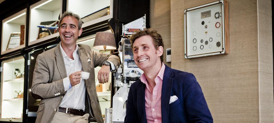 Bremont Co-Founders Nick and Giles English