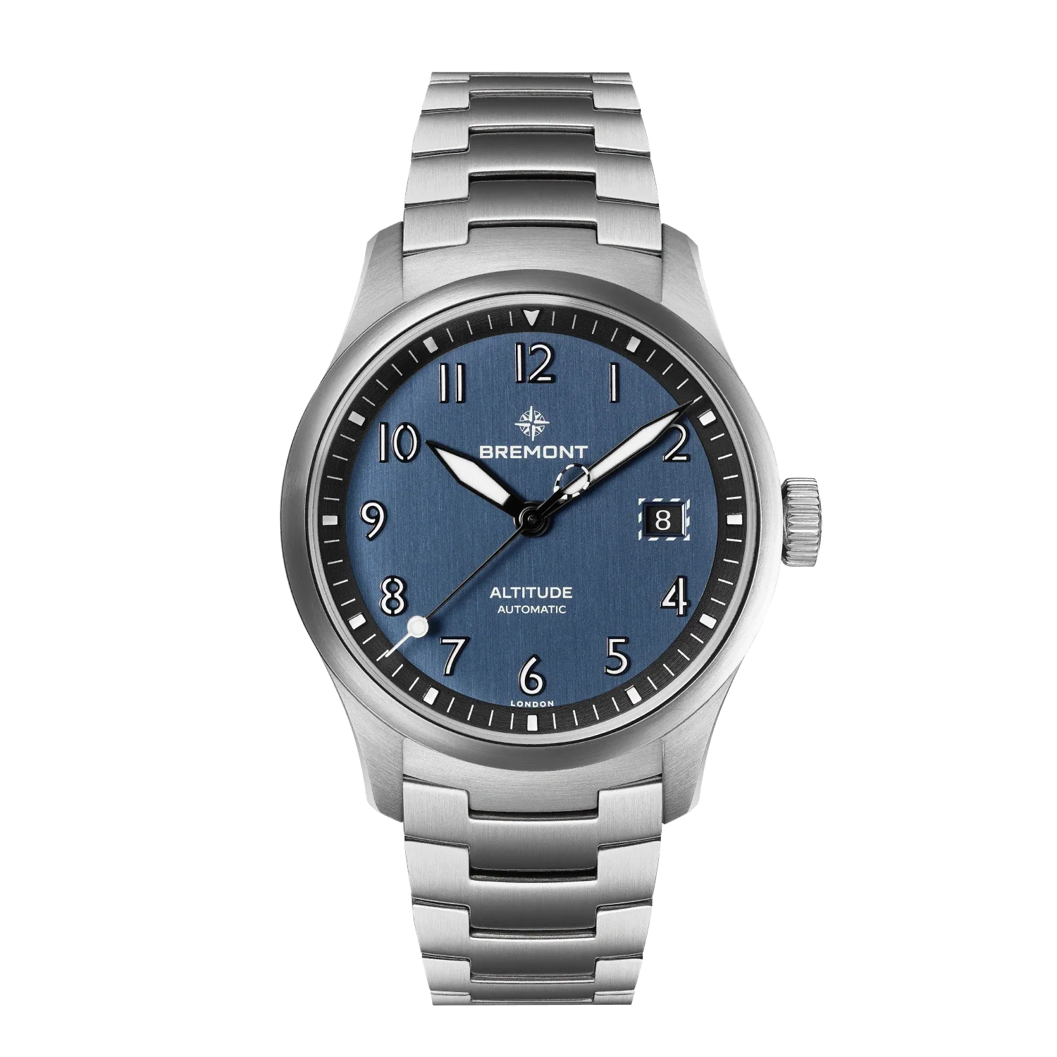 Bremont Watch Company Watches | Mens | Altitude Altitude 39mm Blue Dial Bracelet