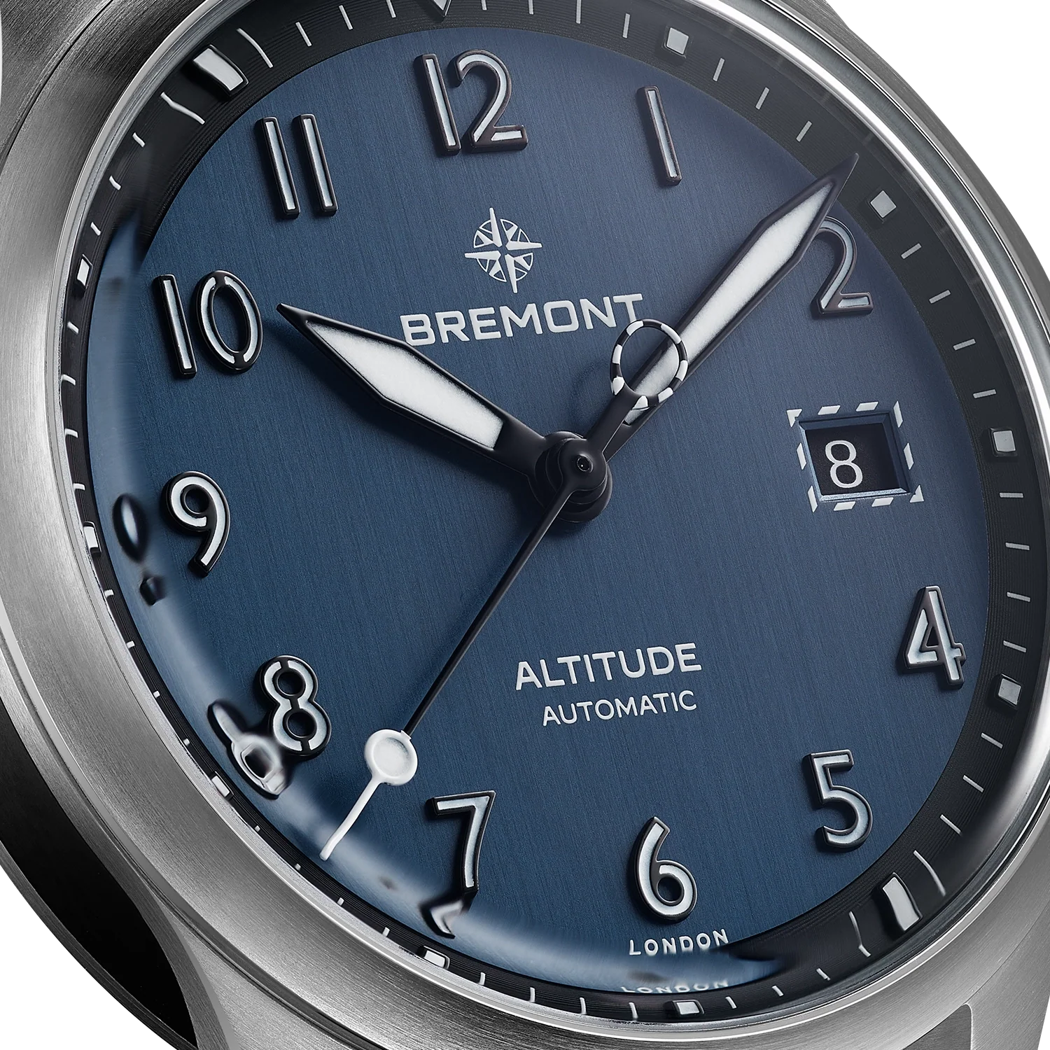 Bremont Watch Company Watches | Mens | Altitude Altitude 39mm Blue Dial Bracelet