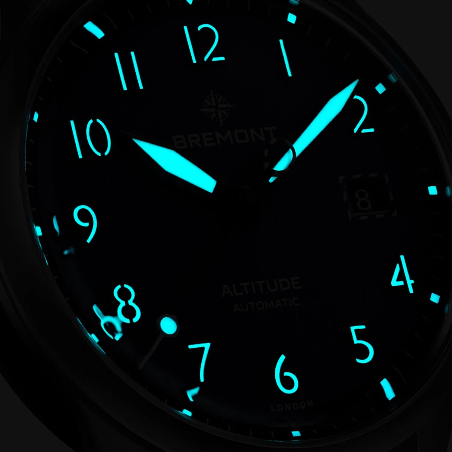 Bremont Watch Company Watches | Mens | Altitude Altitude 39mm Blue Dial Leather Strap