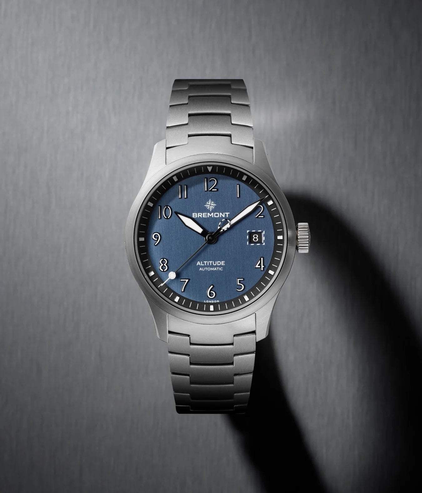 Bremont Watch Company Watches | Mens | Altitude Altitude 39mm Blue Dial Bracelet