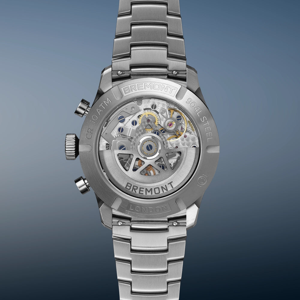 Altitude 42mm Chronograph GMT Blue Dial Bracelet