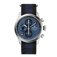 Altitude 42mm Chronograph GMT Blue Dial Nato Strap