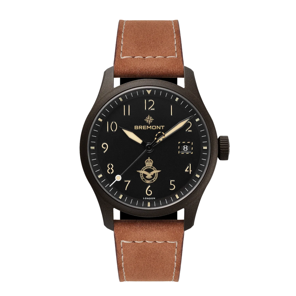 Bremont Watch Company Watches | Mens | HMAF HMAF Altitude 39mm Date Leather Strap