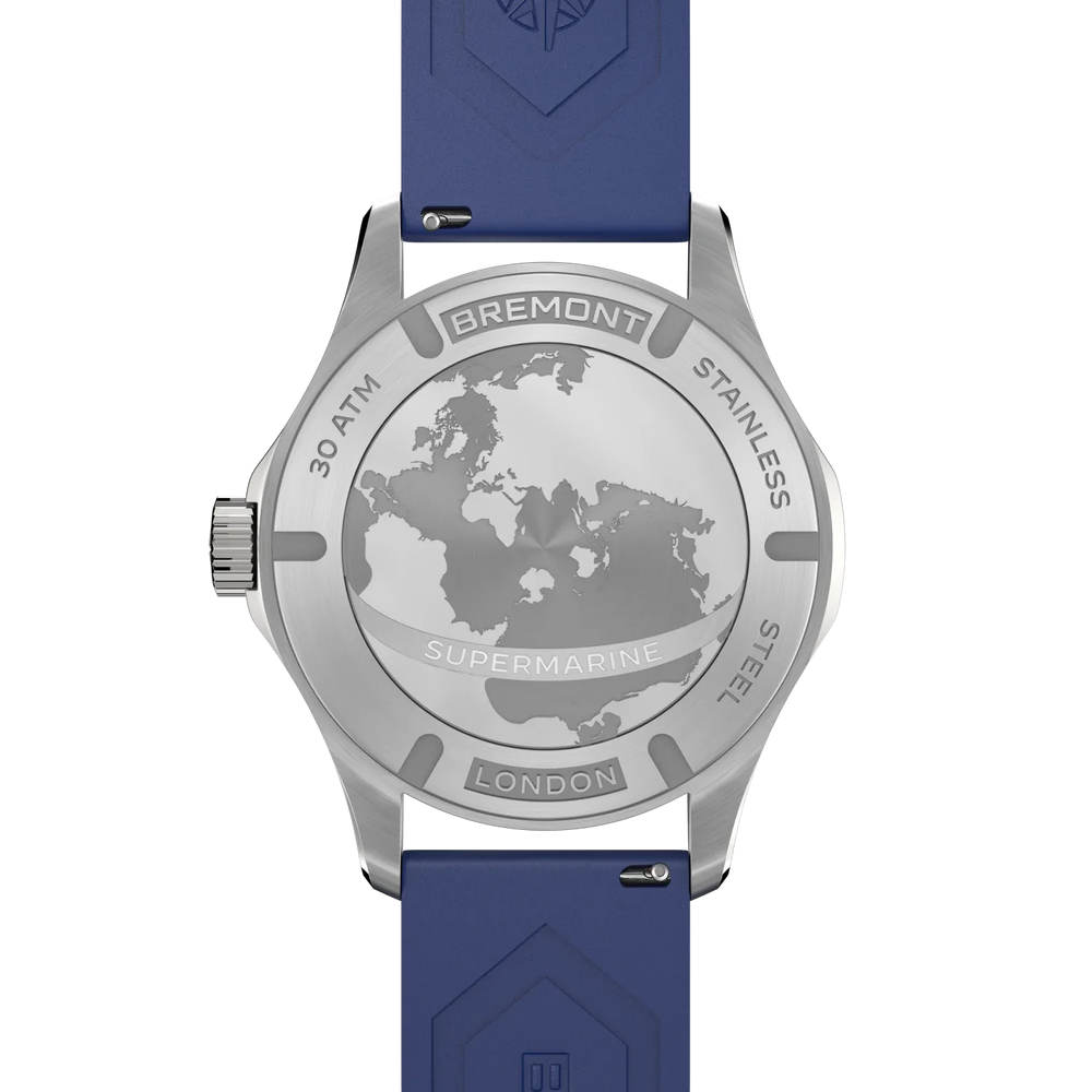 Bremont Watch Company Watches | Mens | Supermarine Supermarine 300M [Blue Dial, Rubber]