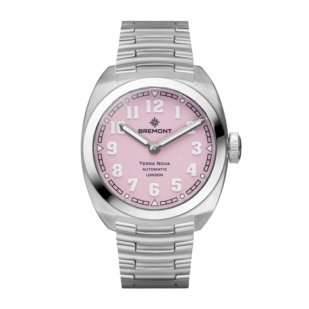 Bremont Watch Company Watches | Mens | Terra Nova Terra Nova 38 'Pink'