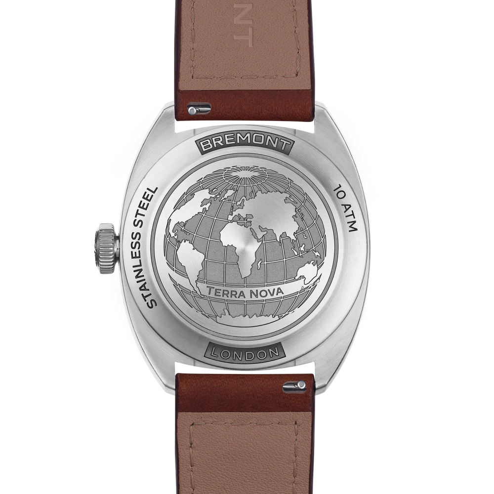 Bremont Watch Company Watches | Mens | Terra Nova Terra Nova 40.5 Date [Green Dial, Leather]