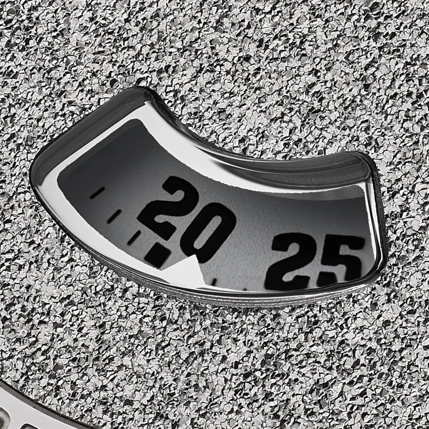 Terra Nova 35mm Jumping Hour Frosted Leather Strap