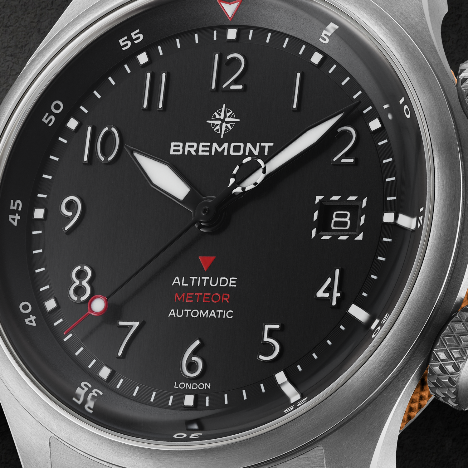 Bremont Watch Company Watches | Mens | Altitude Altitude MB Meteor Orag- Black Titanium on Titanium