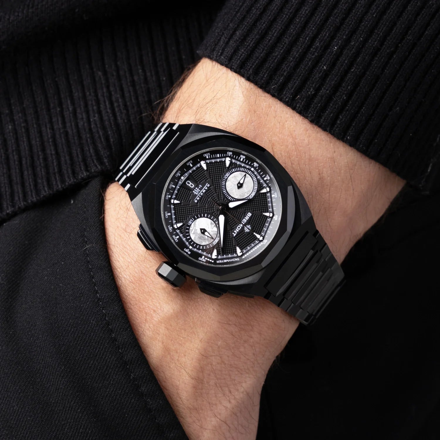 Bremont Watch Company Watches | Mens | Supernova Supernova 41mm Chronograph Hawking Edition Bracelet