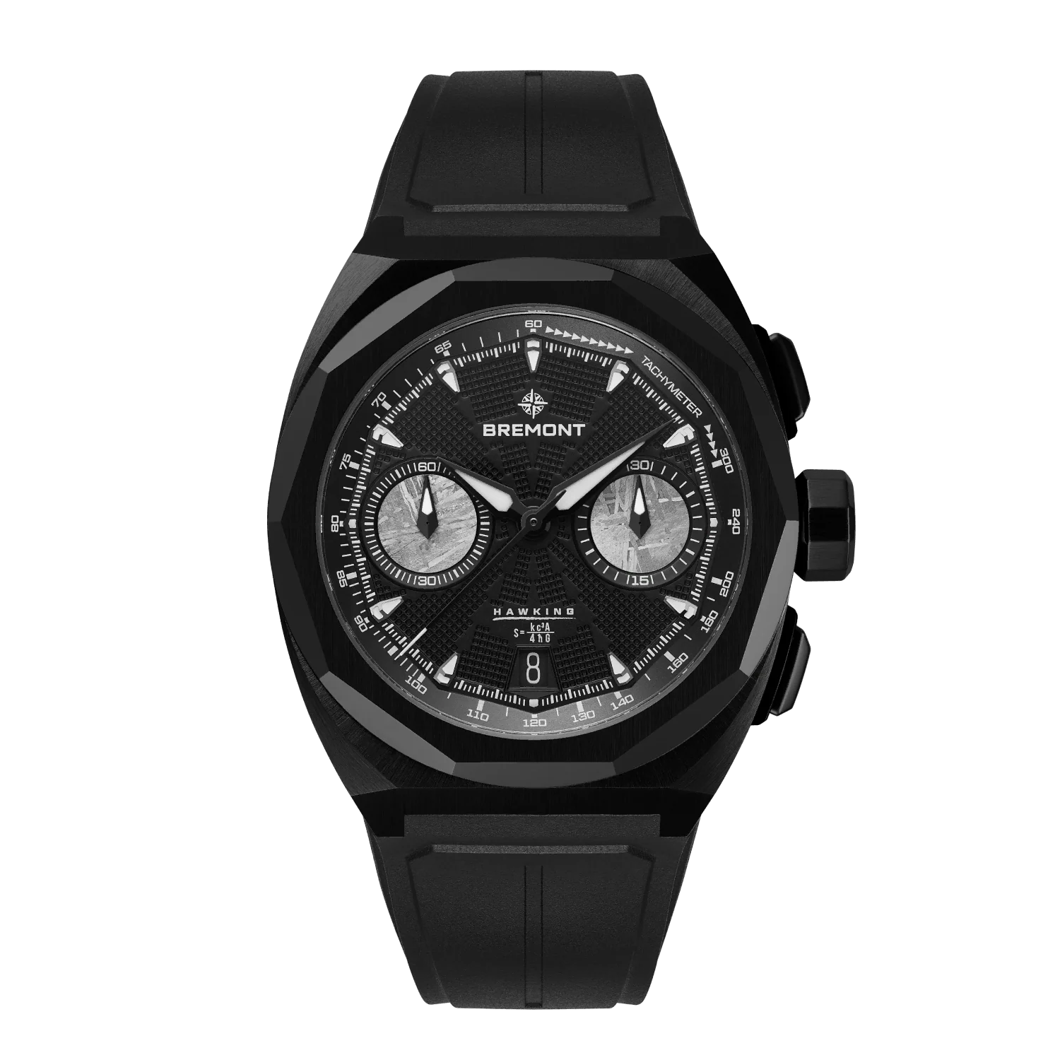 Bremont Watch Company Watches | Mens | Supernova Supernova 41mm Chronograph Hawking Edition Rubber Strap