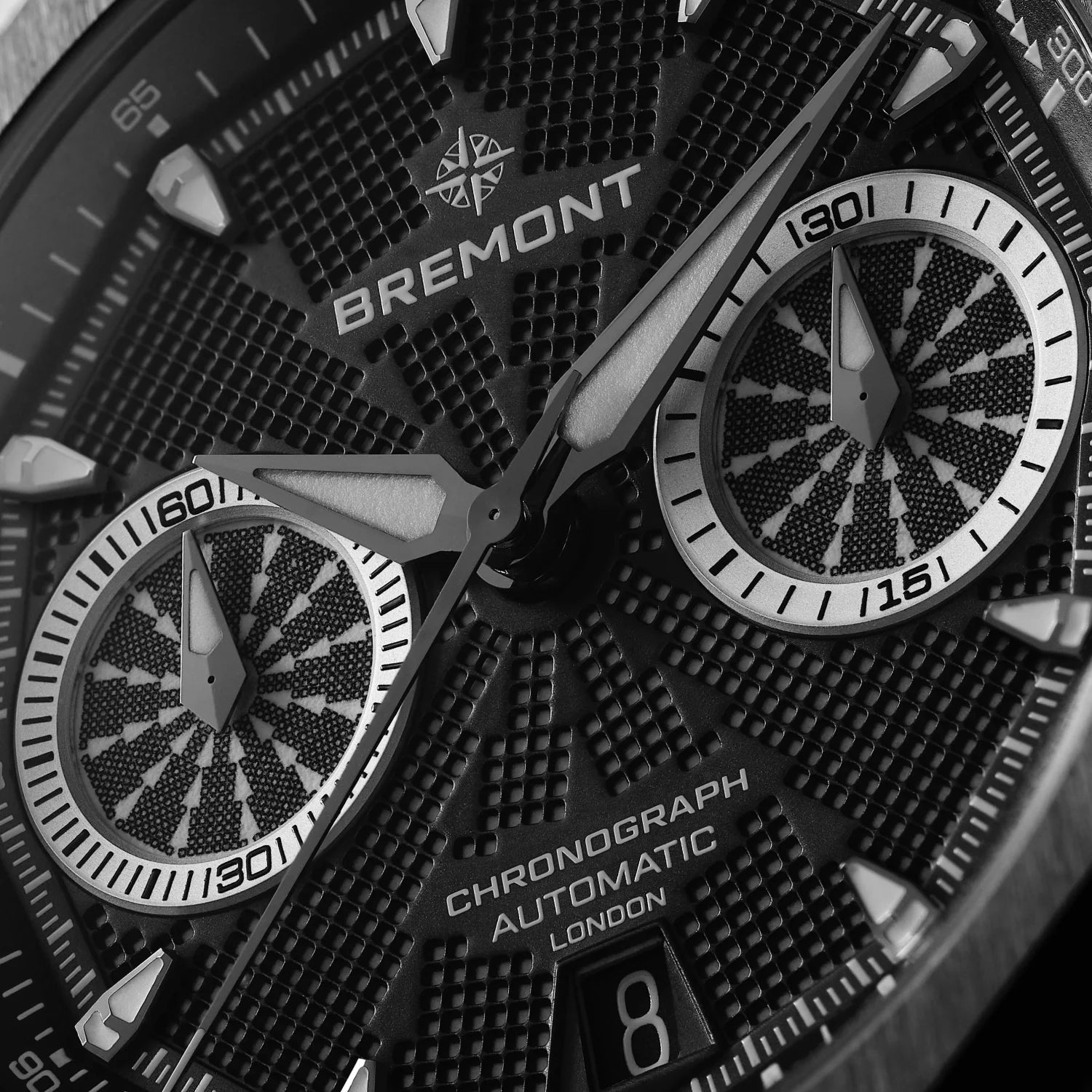 Bremont Watch Company Watches | Mens | Supernova Supernova 41mm Chronograph Rubber Strap