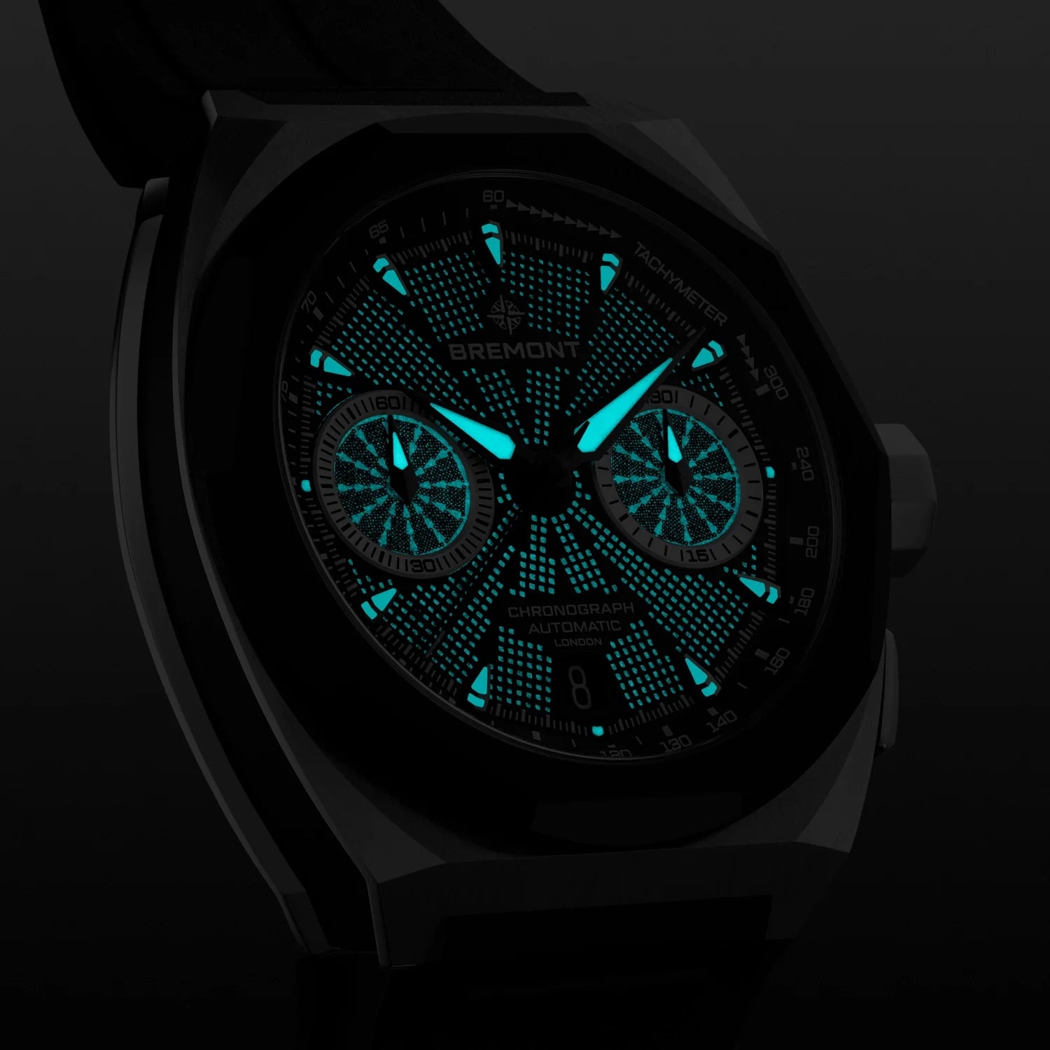 Bremont Watch Company Watches | Mens | Supernova Supernova 41mm Chronograph Rubber Strap