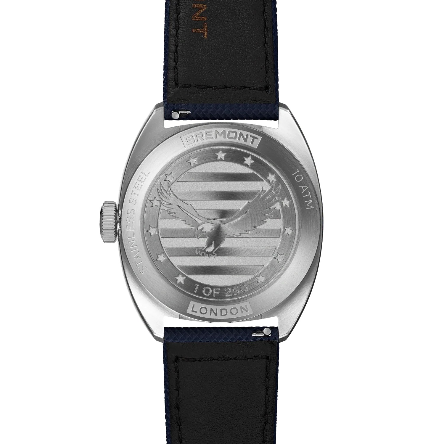 Bremont Watch Company Watches | Mens | Terra Nova Terra Nova 40.5mm Jumping Hour 1776 Leather Strap