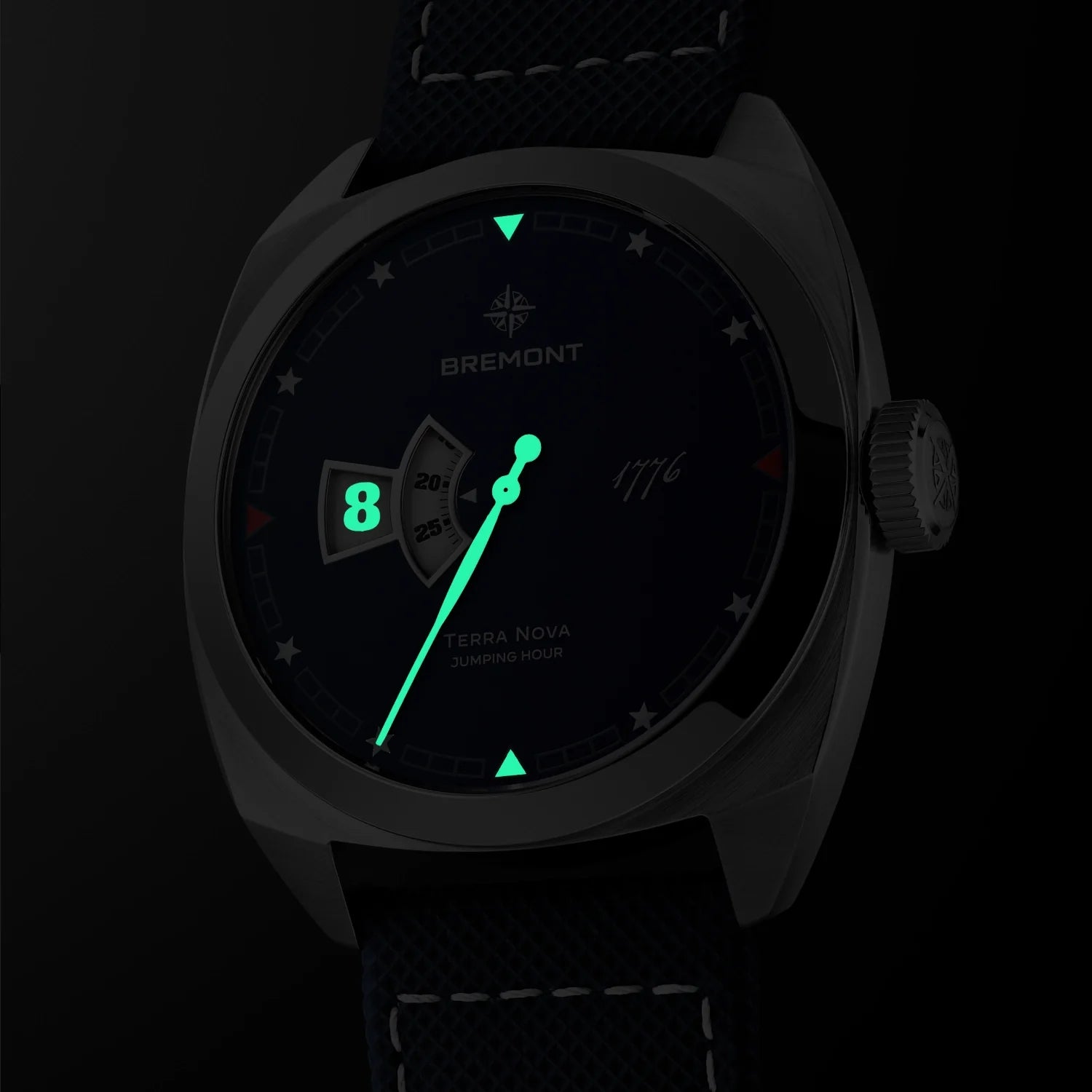 Bremont Watch Company Watches | Mens | Terra Nova Terra Nova 40.5mm Jumping Hour 1776 Bracelet