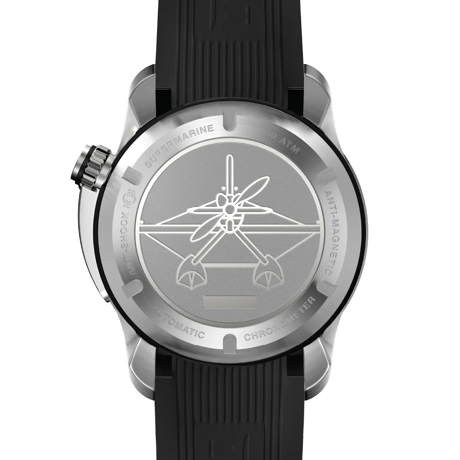 Bremont Watch Company Watches | Mens | Supermarine Waterman Apex II [Black Rubber]