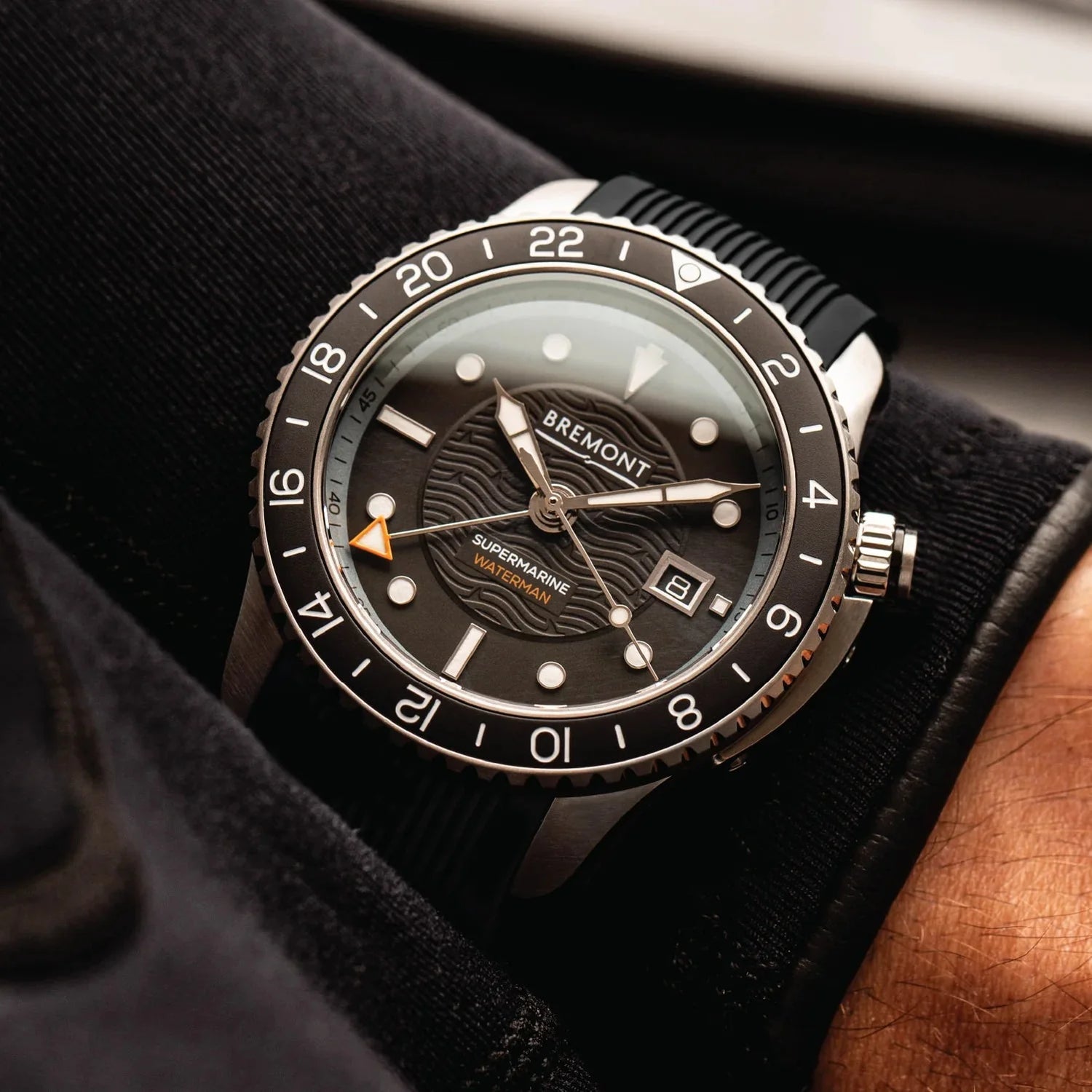 Bremont Watch Company Watches | Mens | Supermarine Waterman Apex II [Black Rubber]