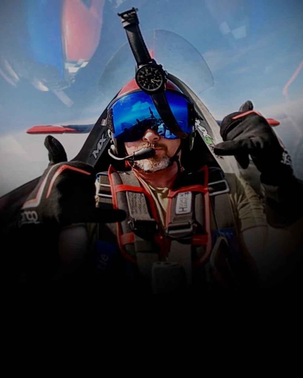 Bremont ambassador Rob Holland is one of the most decorated, respected, and innovative aerobatic pilots and air show performers in the world today.