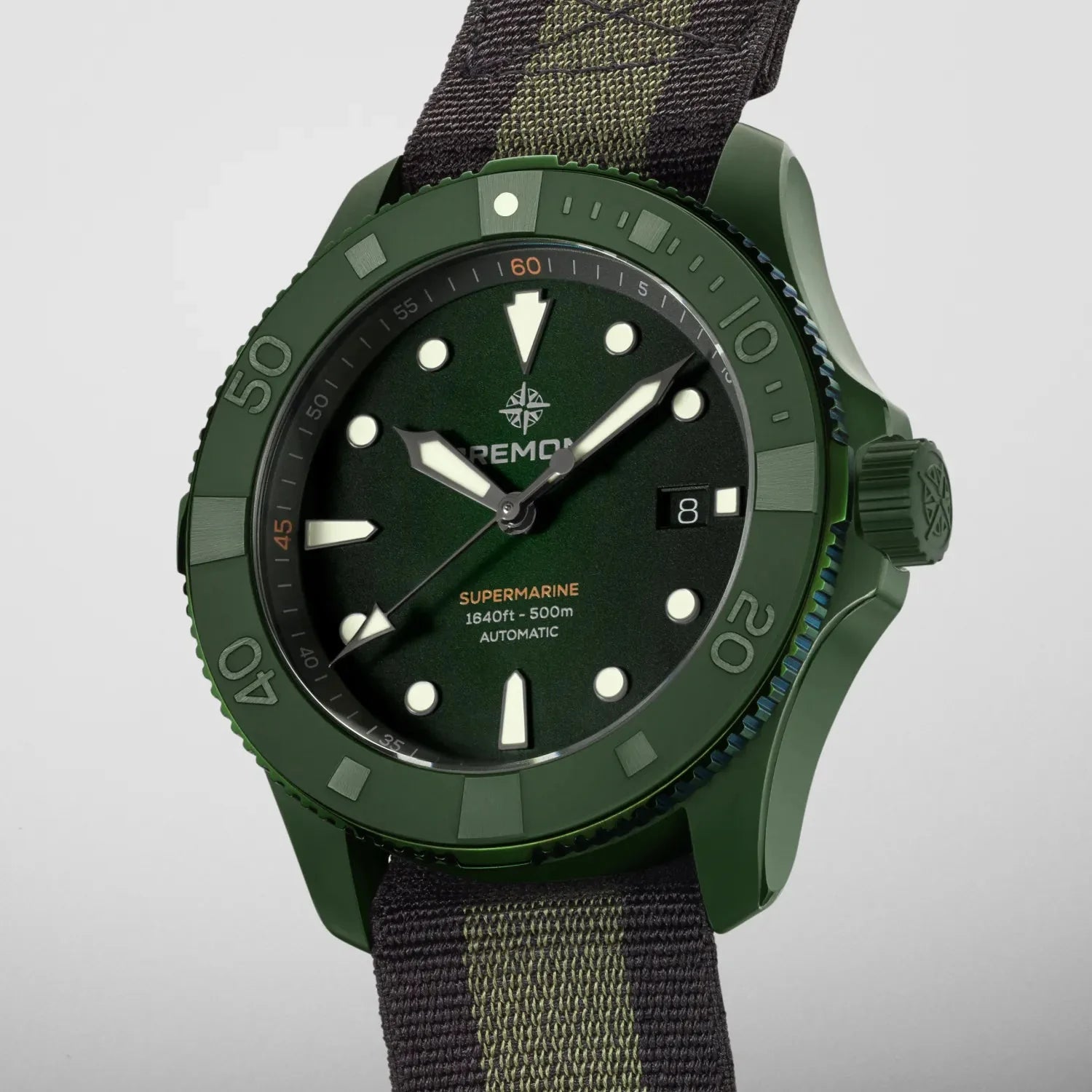 Bremont Watch Company Watches | Mens | Supermarine Supermarine Full Ceramic Jungle Green