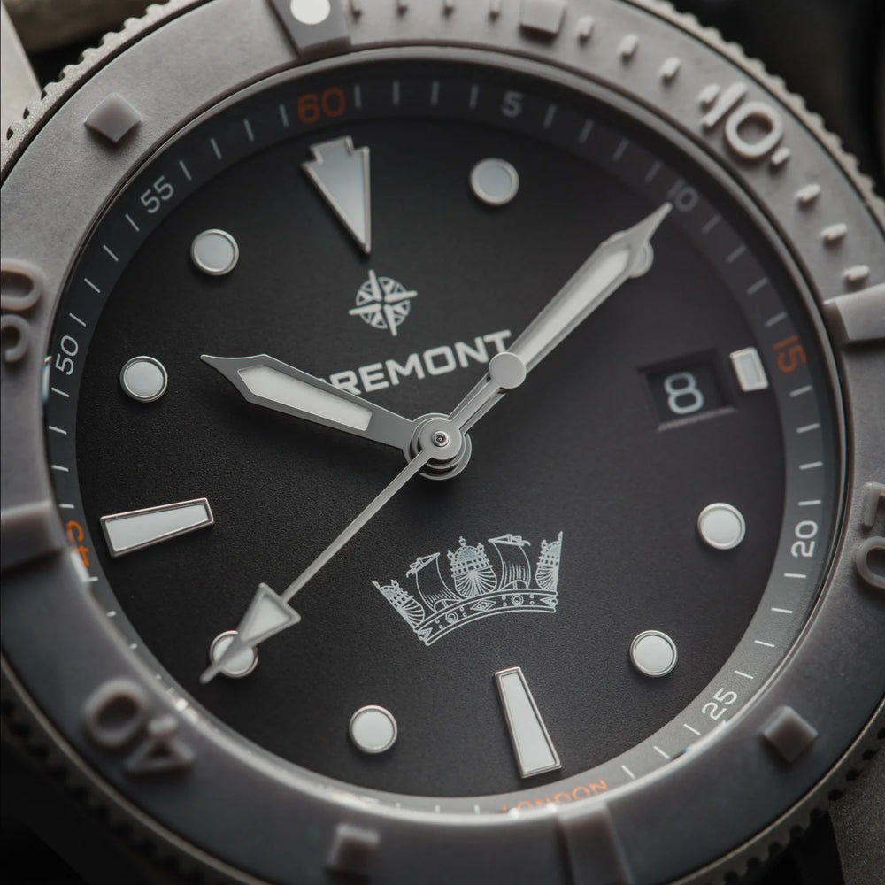 Bremont Watch Company Watches | Mens | HMAF HMAF Supermarine 40mm Date Leather Strap