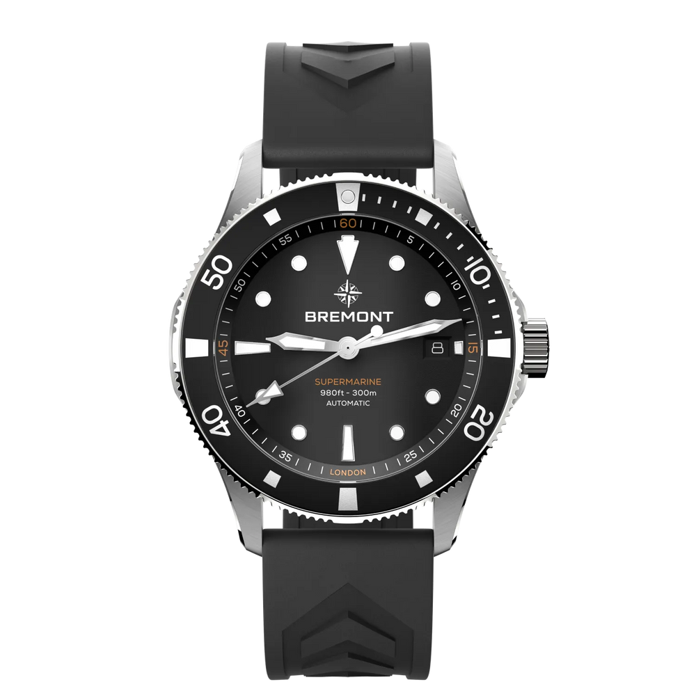 Bremont Watch Company Watches | Mens | Supermarine Supermarine 300M [Black Dial, Rubber]