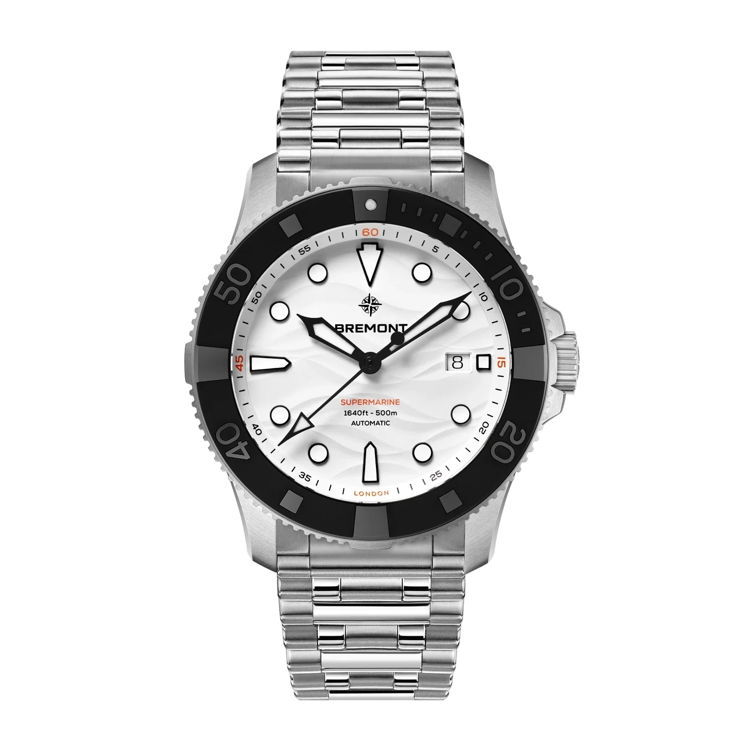 Bremont Watch Company Watches | Mens | Supermarine Supermarine 500m - White Dial, 904L on 904L