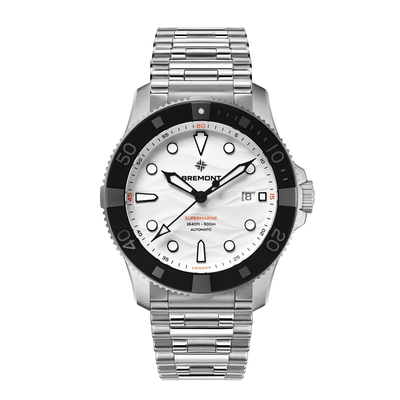 Bremont Watch Company Watches | Mens | Supermarine Supermarine 500m - White Dial, 904L on 904L