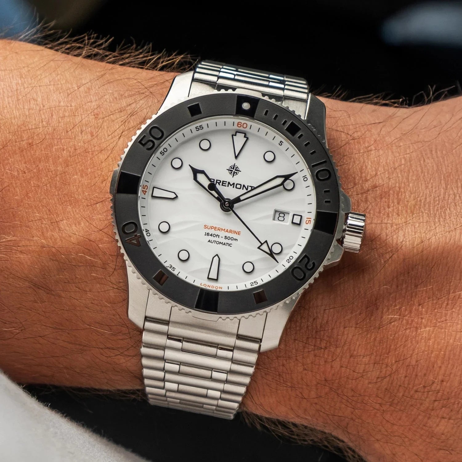 Bremont Watch Company Watches | Mens | Supermarine Supermarine 500m - White Dial, 904L on 904L