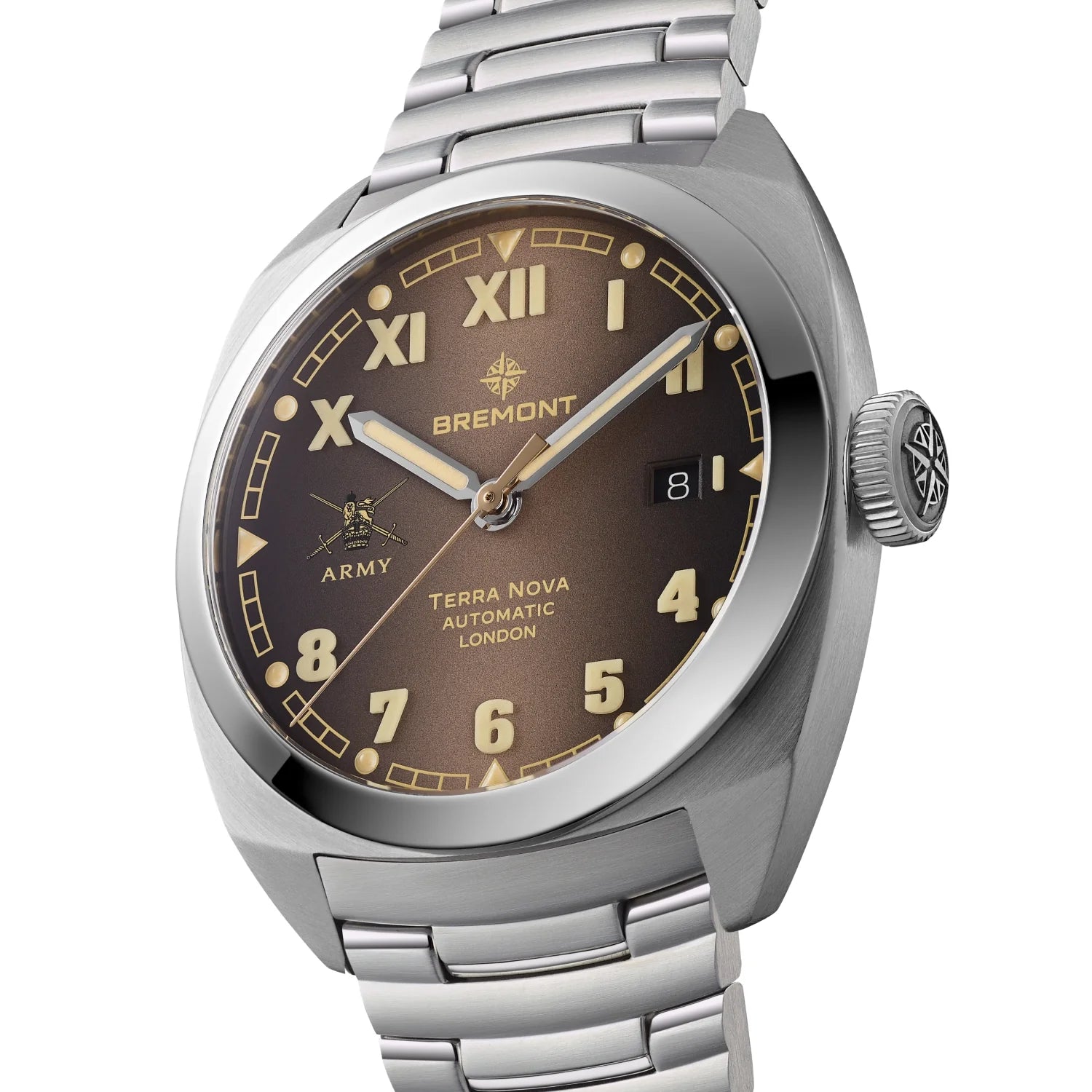 Bremont Watch Company Watches | Mens | HMAF HMAF Terra Nova 40.5mm Date Bracelet