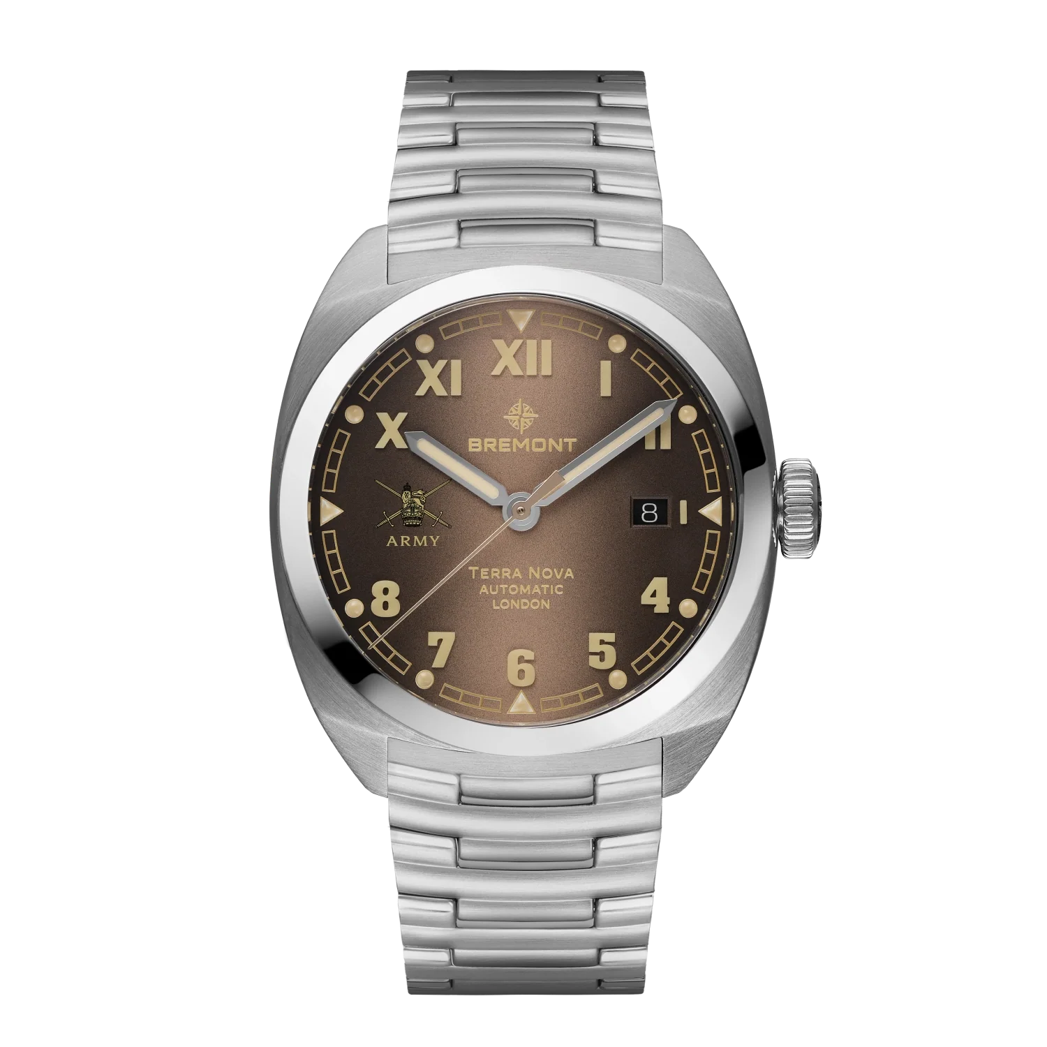 Bremont Watch Company Watches | Mens | HMAF HMAF Terra Nova 40.5mm Date Bracelet
