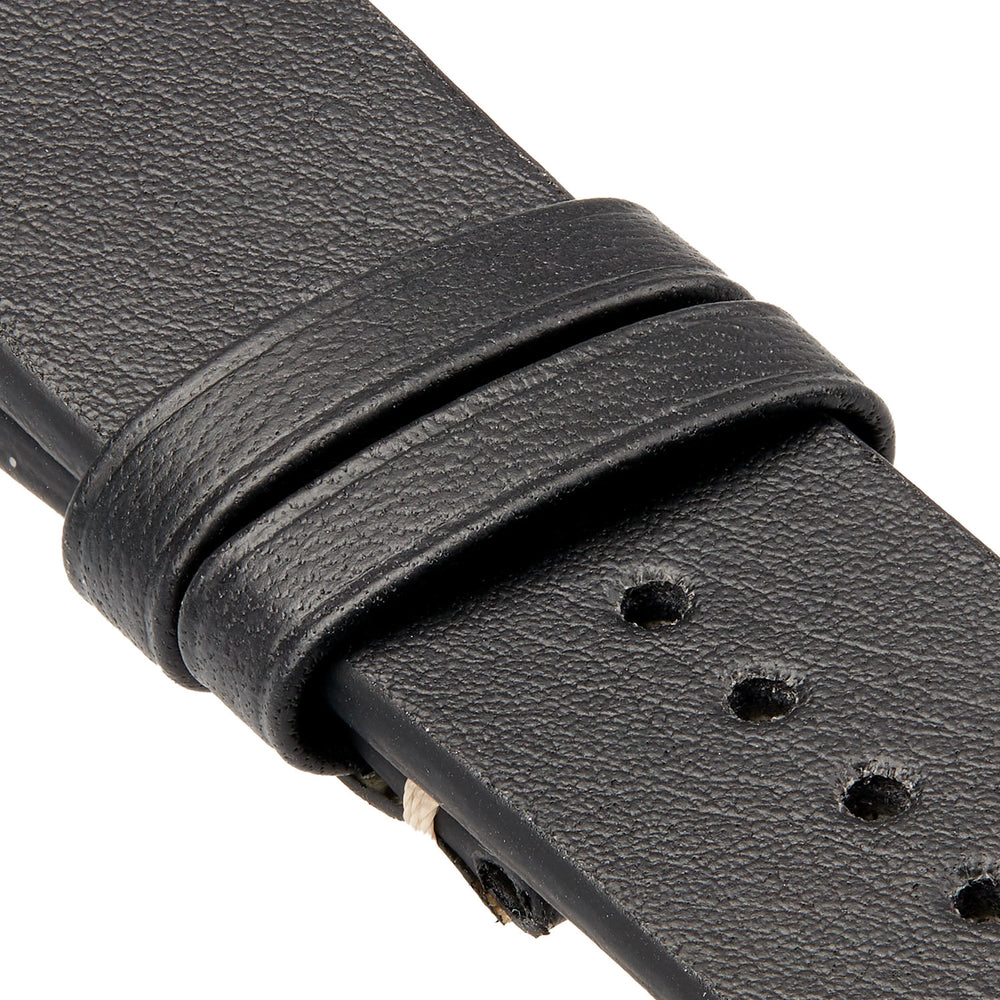 Black Vintage Leather Strap