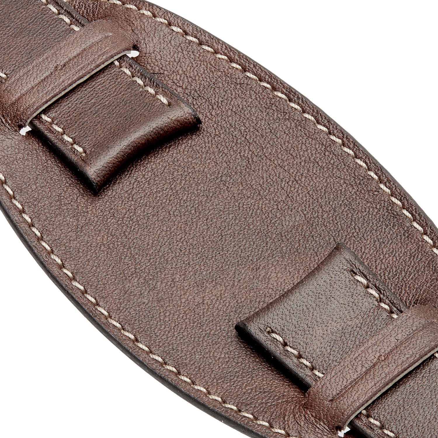 Brown Leather Bund Strap
