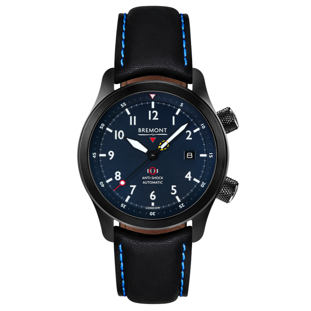 MBII Custom DLC, Blue Dial with Anthracite Barrel & Closed Case Back