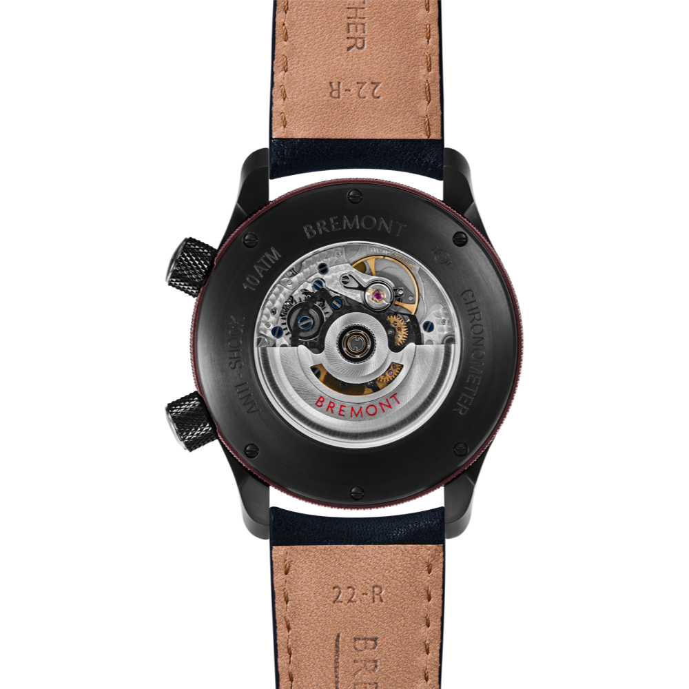 MBII Custom DLC, Black Dial with Anthracite Barrel & Open Case Back