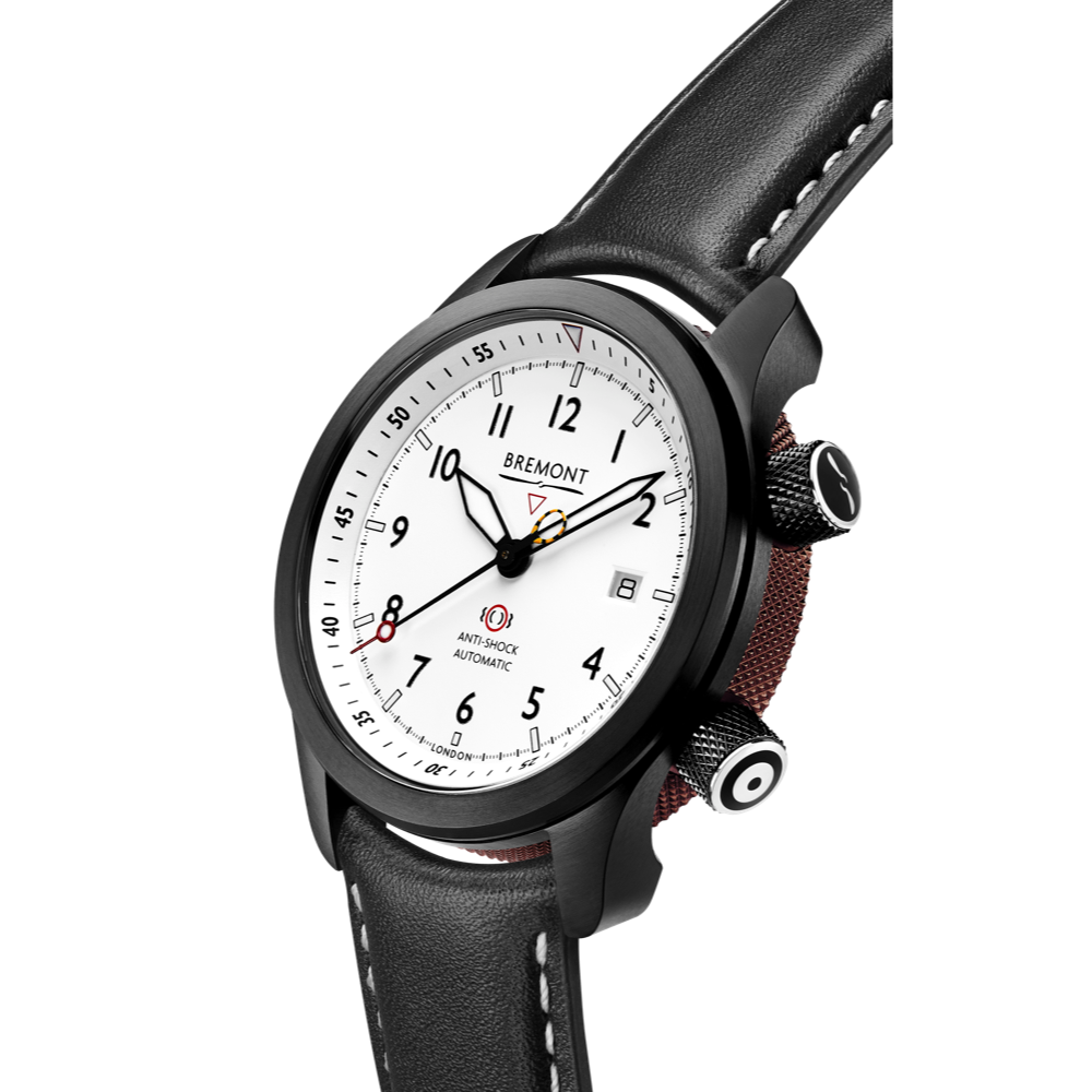 MBII Custom DLC, White Dial with Anthracite Barrel & Closed Case Back