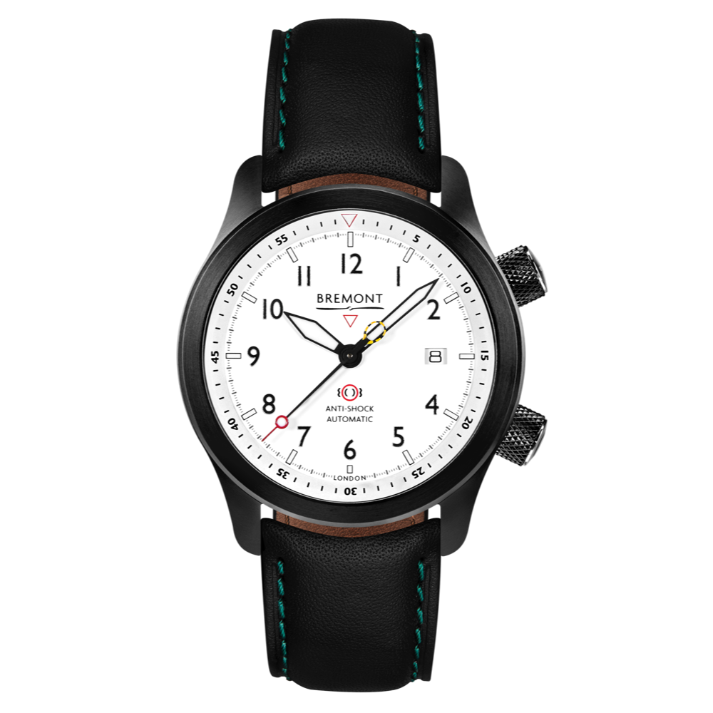 MBII Custom DLC, White Dial with Anthracite Barrel & Open Case Back