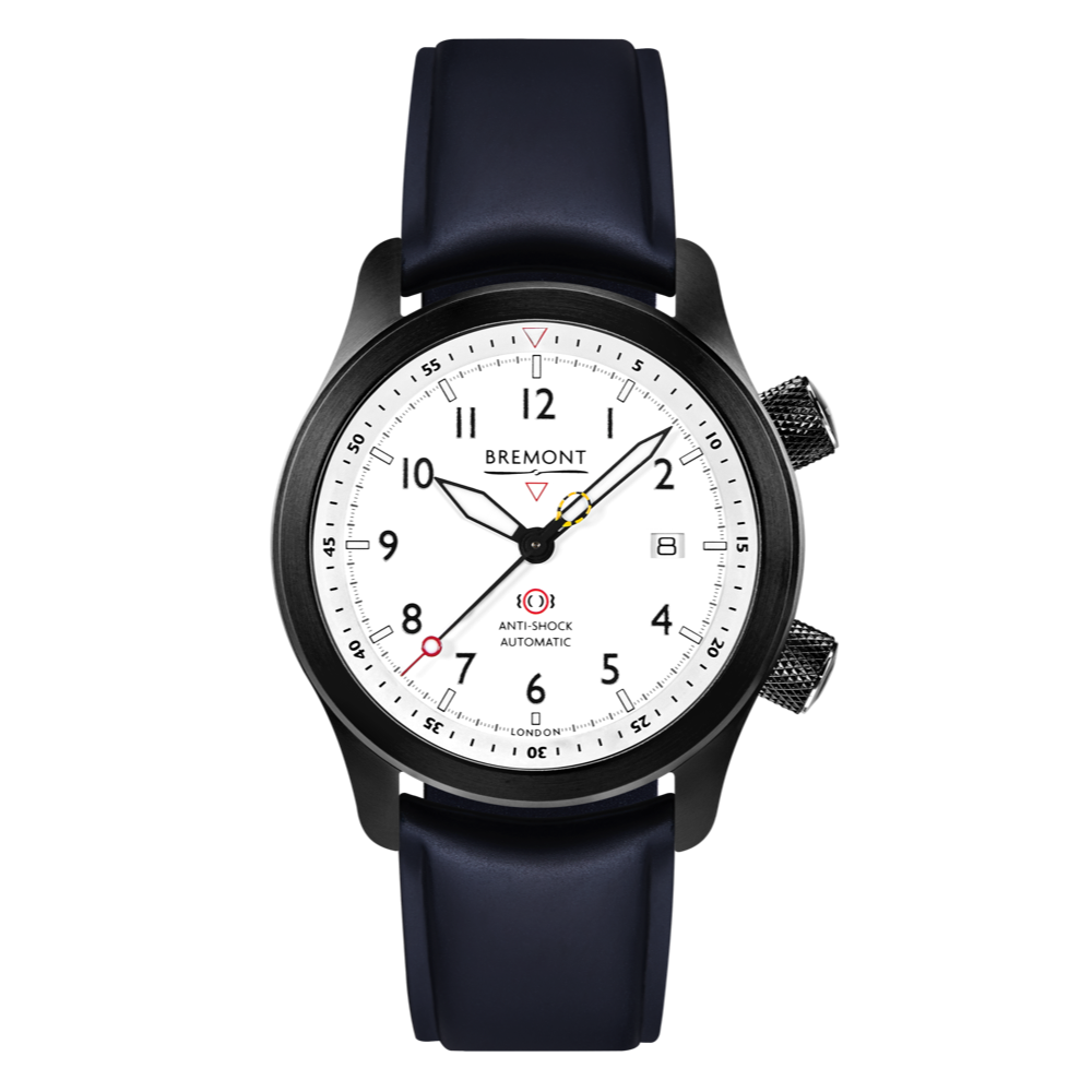 MBII Custom DLC, White Dial with Anthracite Barrel & Closed Case Back