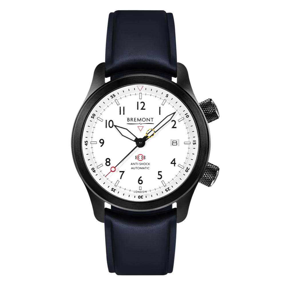 MBII Custom DLC, White Dial with Anthracite Barrel & Open Case Back