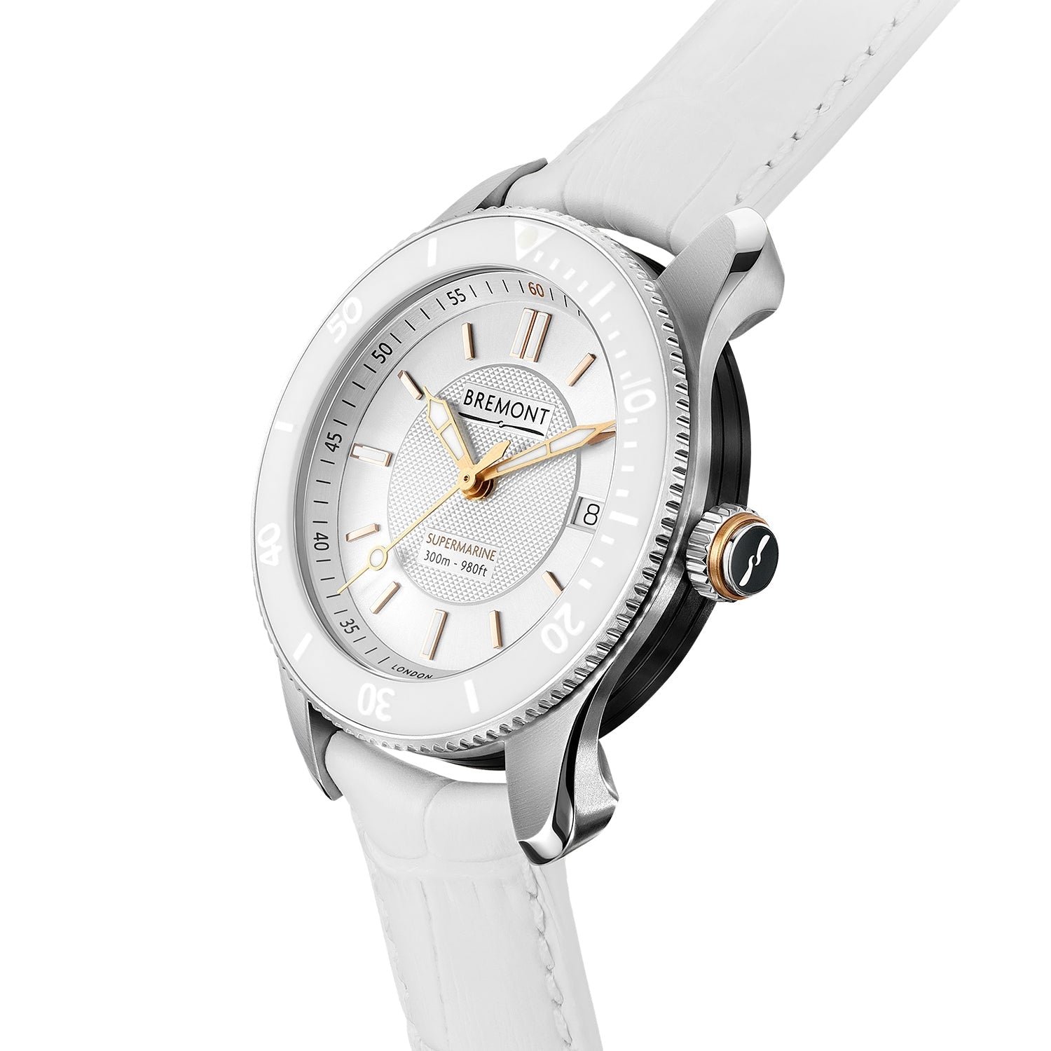 S300 Vigo White Strap