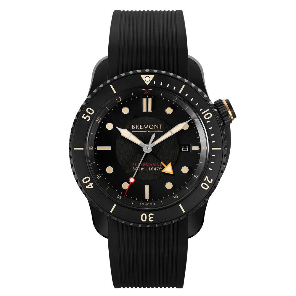 Supermarine S502 Jet DLC Diving Watch