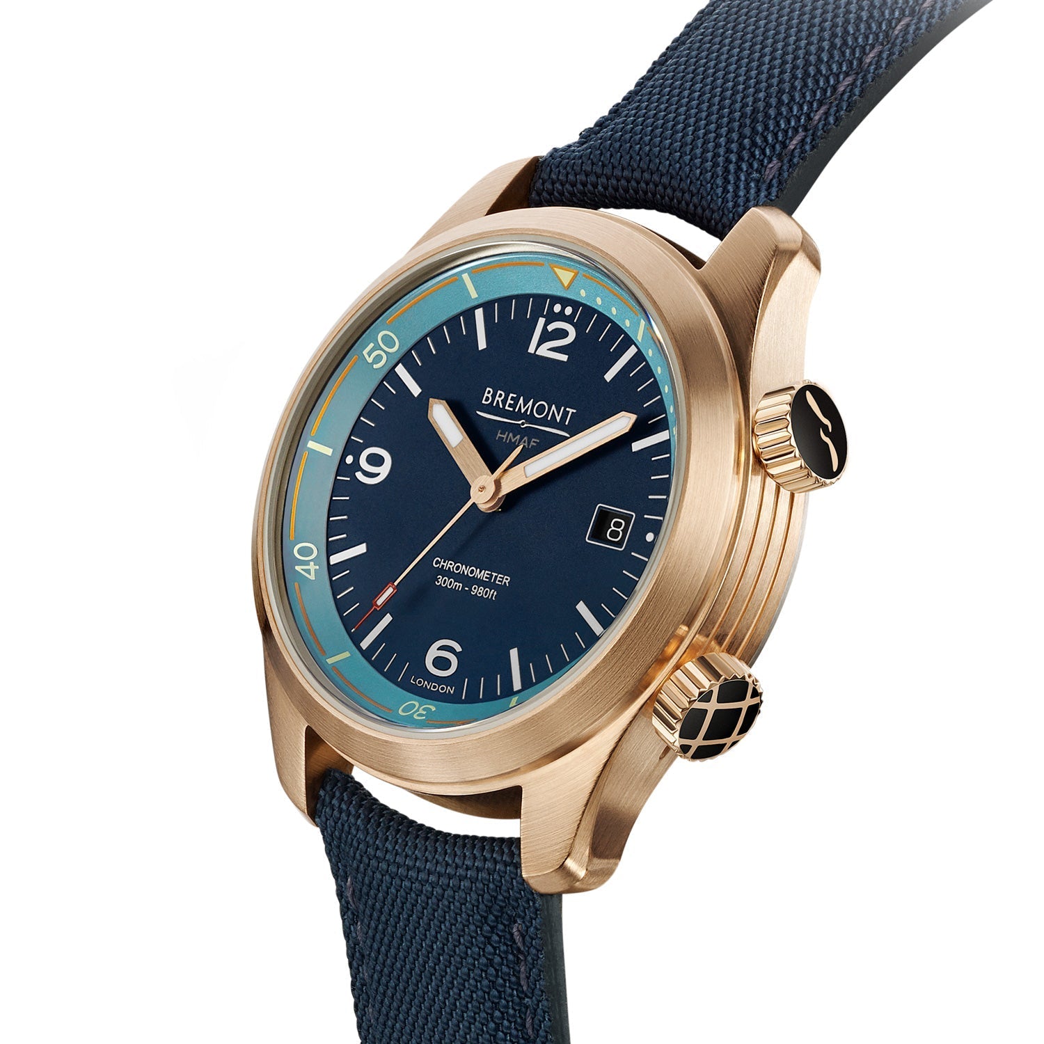 Bremont Watch Company Bronze Argonaut Blue